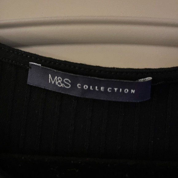 Marks & Spencer Cold Shoulder Rib Knit Dress - Picture 4 of 6